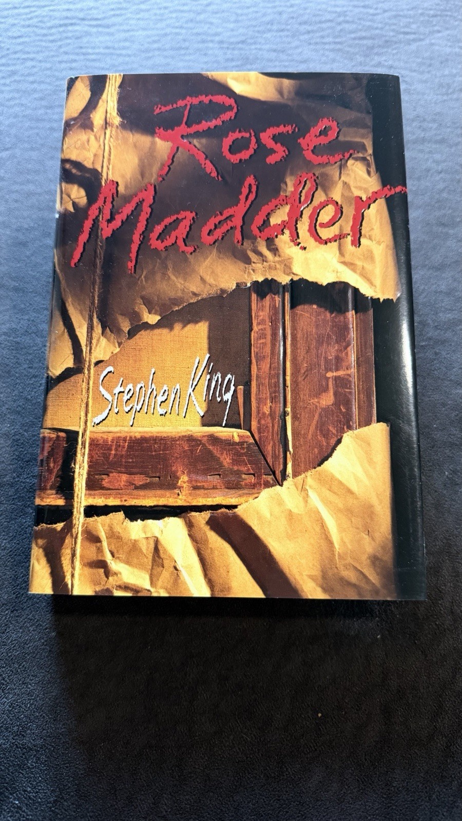Stephen King Rose Madder Hardcover Dust Jacket Viking 1995 Horror Fiction