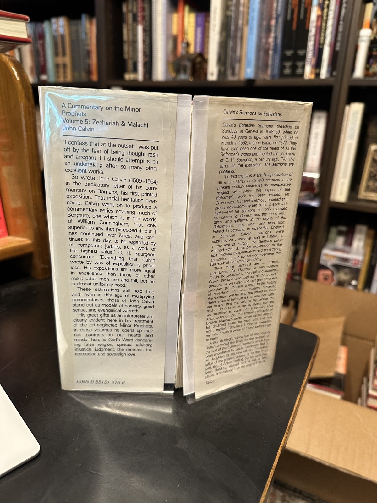 ZECHARIAH & MALACHI John Calvin (Geneva Series) Banner of Truth Volume 5 1986