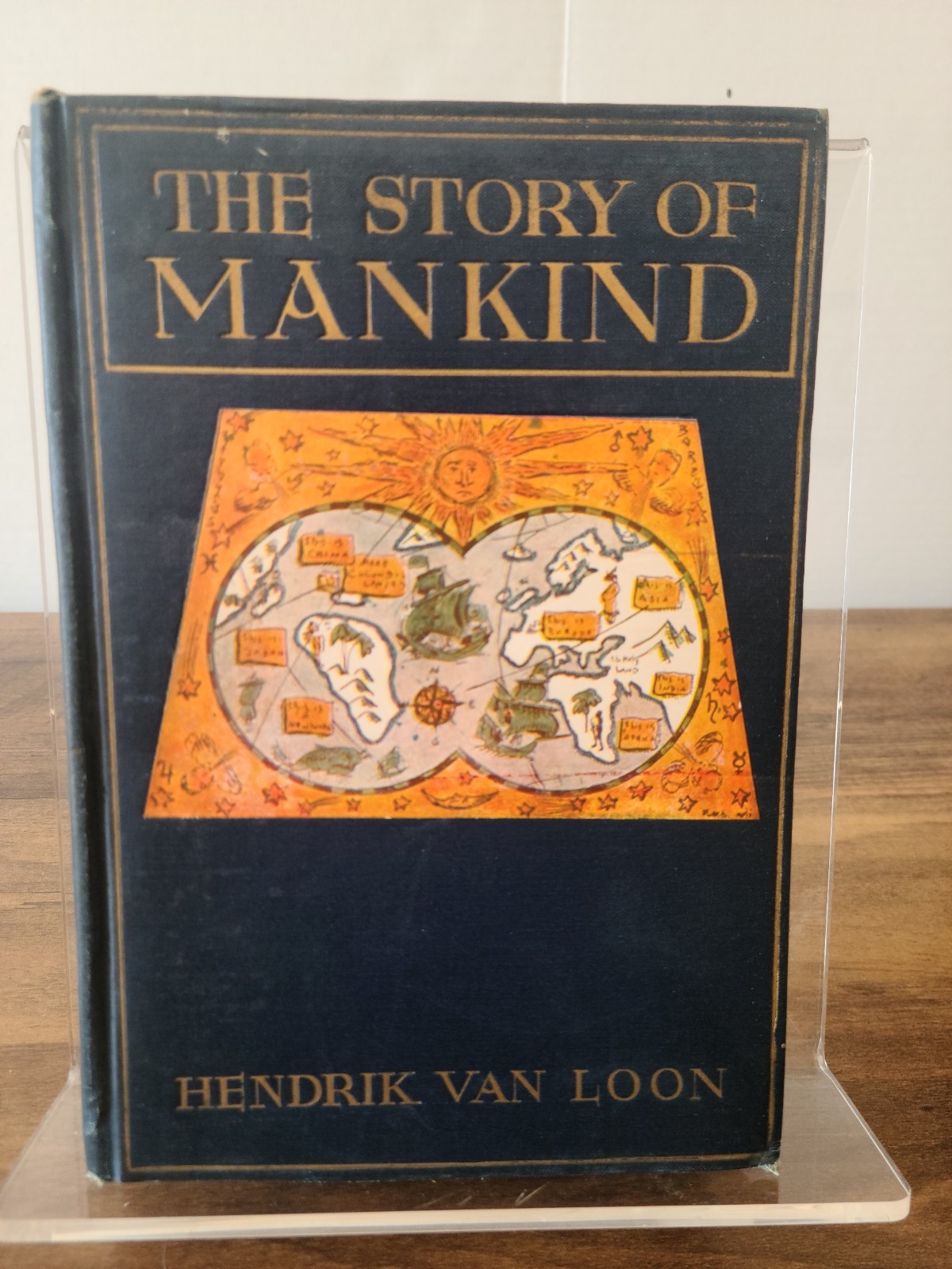 The Story of Mankind by Hendrik Van Loon (1938, Garden City Publishing Co., H/C)
