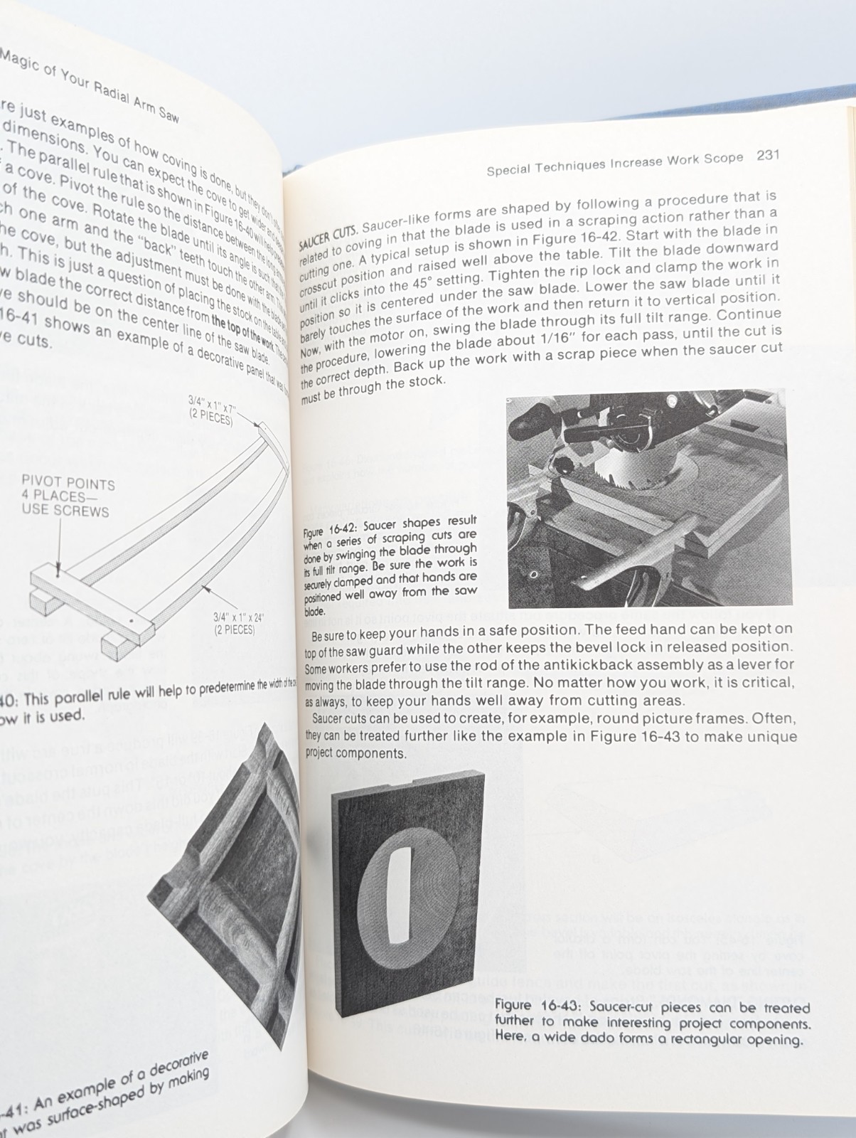 Vintage The Magic of Your Radial Arm Saw Carpentry DIY Woodworking Project Book
