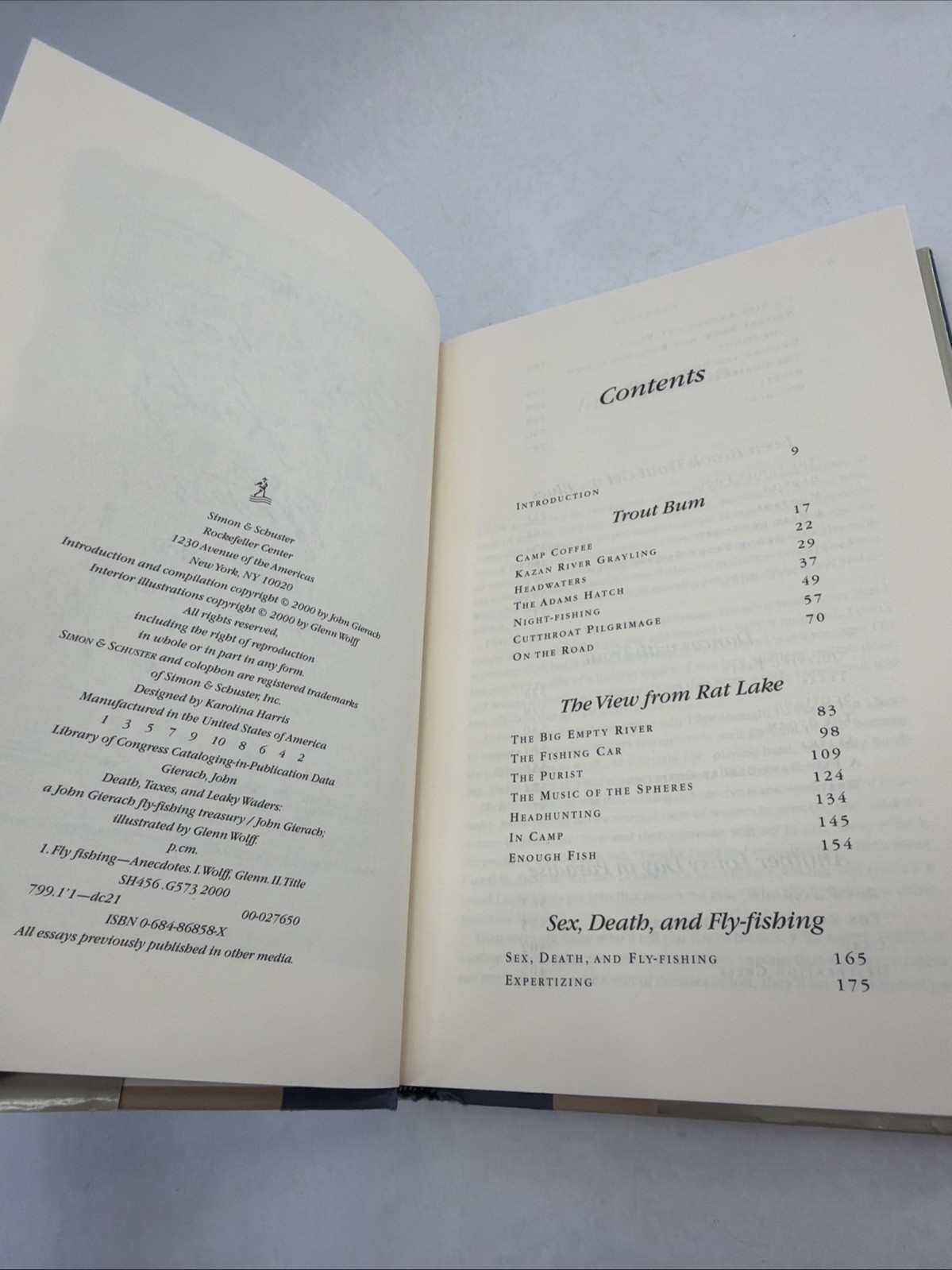 Death Taxes And Leaky Waders: A John Gierach Fly Fishing Treasury Signed