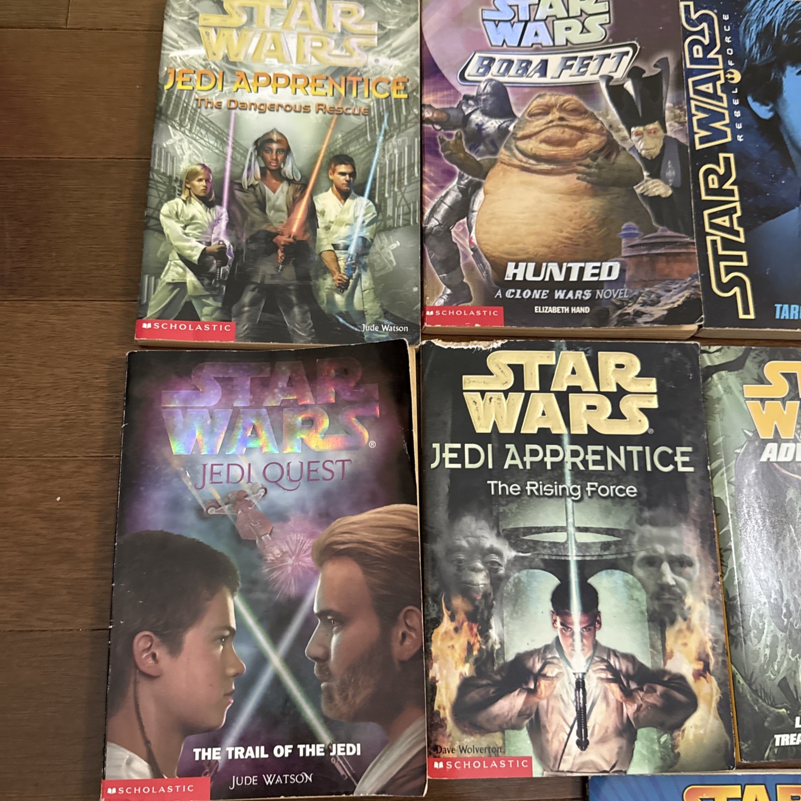 Star Wars Lot Of 9 Paperback Books Mixed Series All STAR WARS Varied Conditions