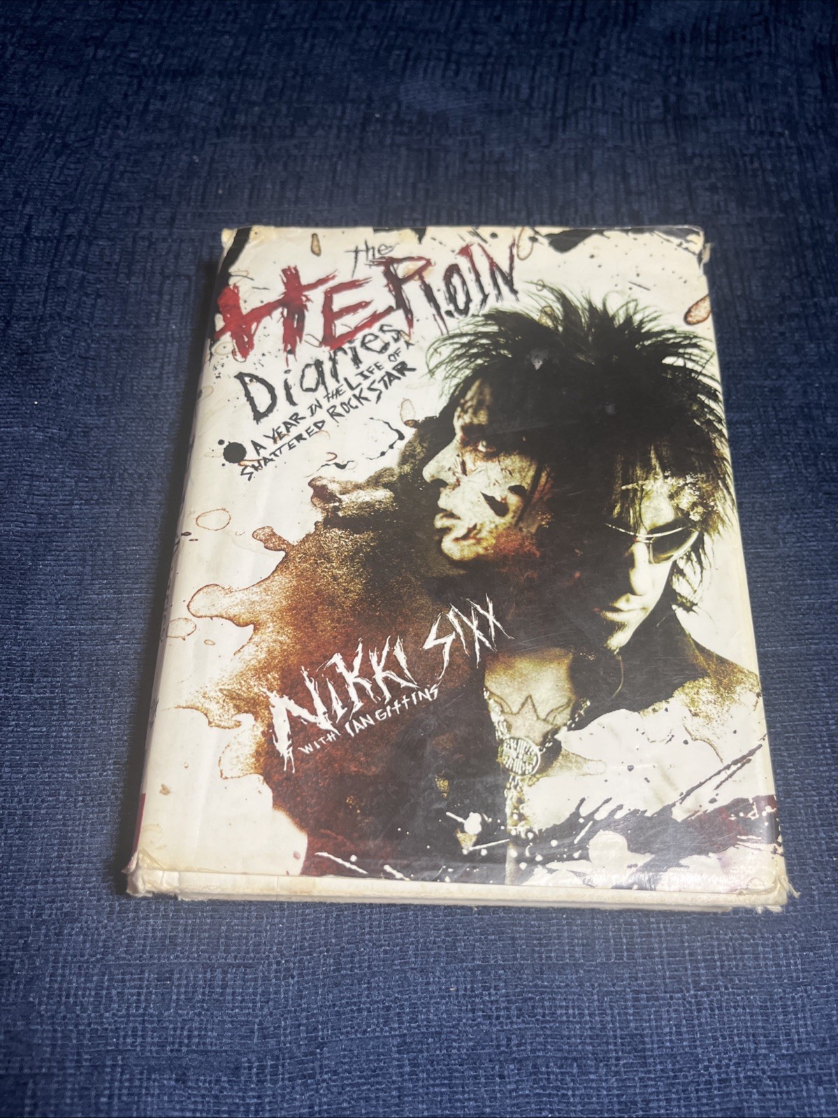 Nikki Sixx : The Heroin Diaries 2007 1st Ed / 1st Print HCDJ ~ ACCEPTABLE