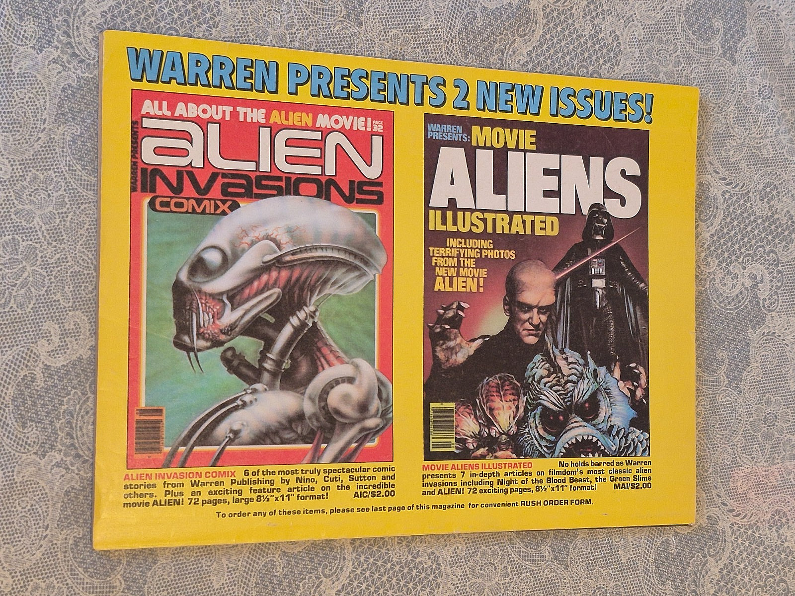 1984: Provacative Illustrated Adult Fantasy. No. 8 Comic. A Warren Magazine 1979