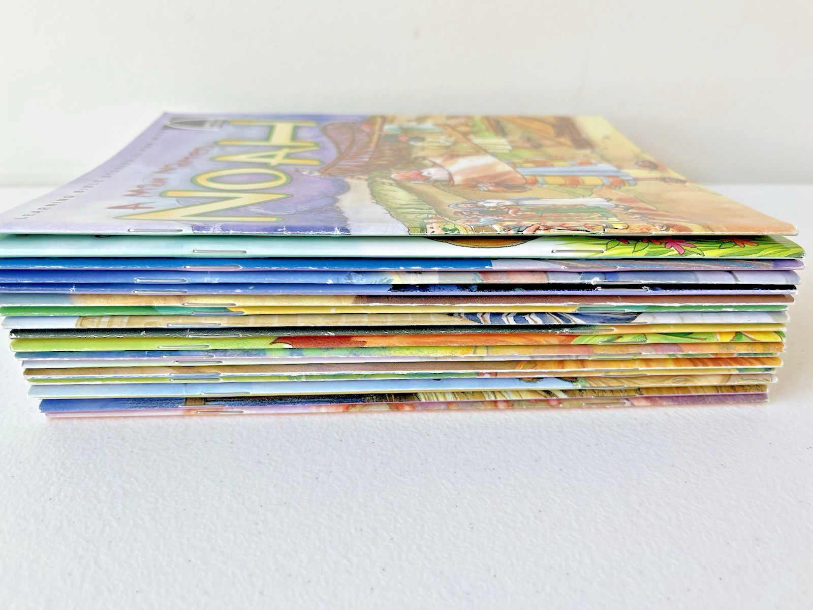 Lot of 18 ARCH books Learning Bible Stories Is Fun Religion for Children CLEAN