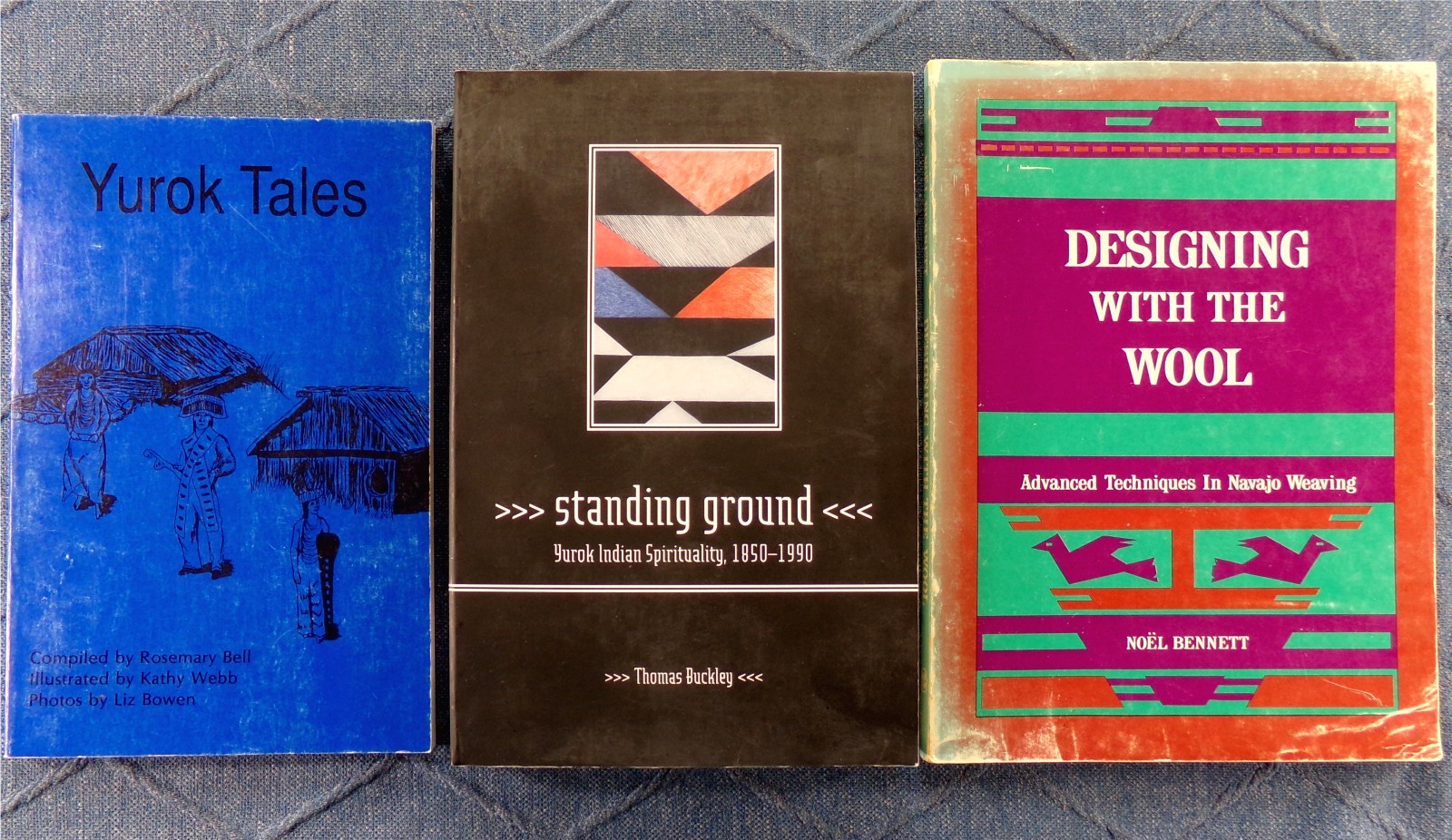 Native American Book Lot (12 Books, 5 Signed) Sioux Modoc Yurok Navajo Nez Perce