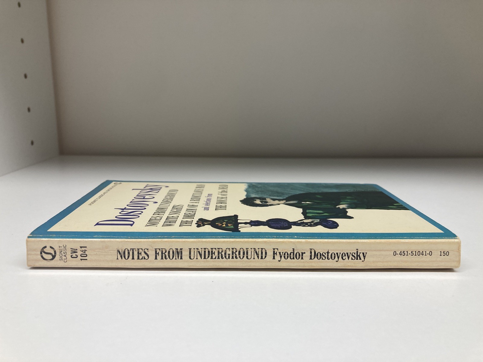 Notes From Underground by Fyodor Dostoyevsky, 1961 Signet Classic Paperback