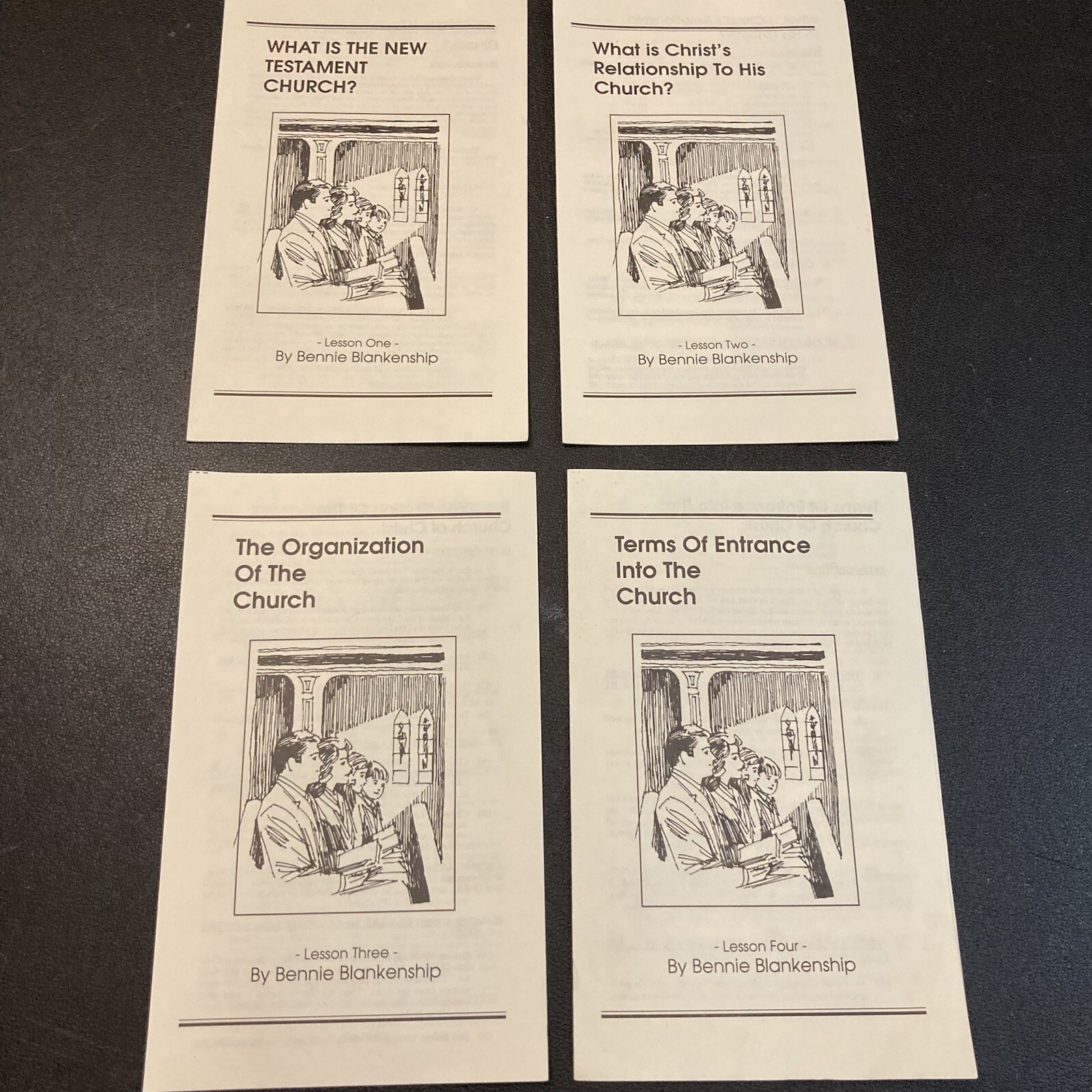 New Testament Church Nondenominational Christian Literature Blankenship Lessons