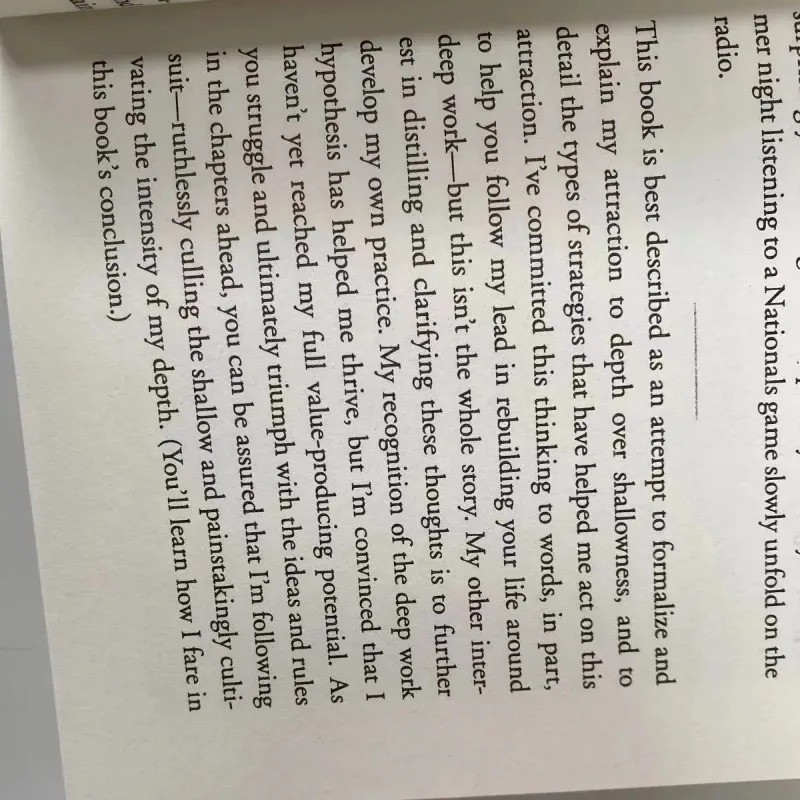 Deep Work By Cal Newport Rules For Focused Success in a Distracted World Novel