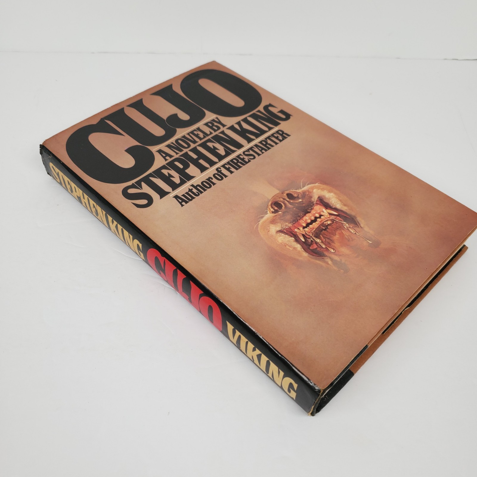Cujo by Stephen King HC/DJ 1981 1st Edition 4th Print