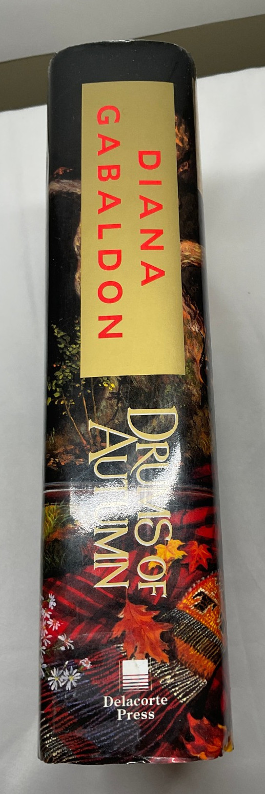 Drums of Autumn Diana Gabaldon 97 Delacorte HCDJ 1st ed 1st pr signed bookplate