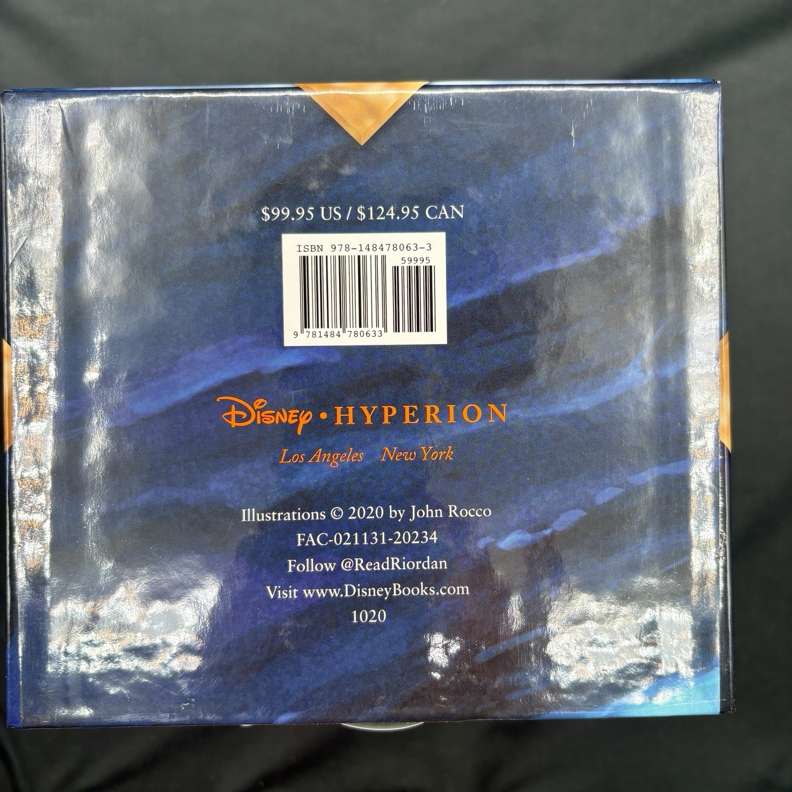 Trials of Apollo 5 Book Hardcover Box Set – Rick Riordan Disney Hyperion 2020