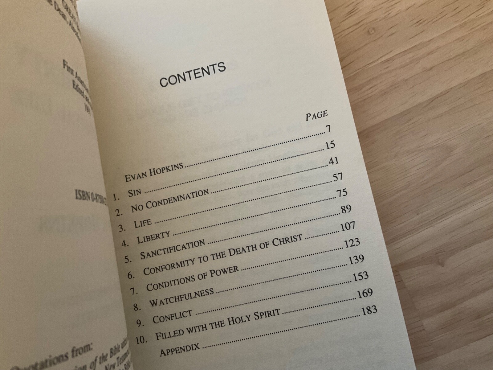 The Law of Liberty in Spiritual Life 1991 Evan Hopkins