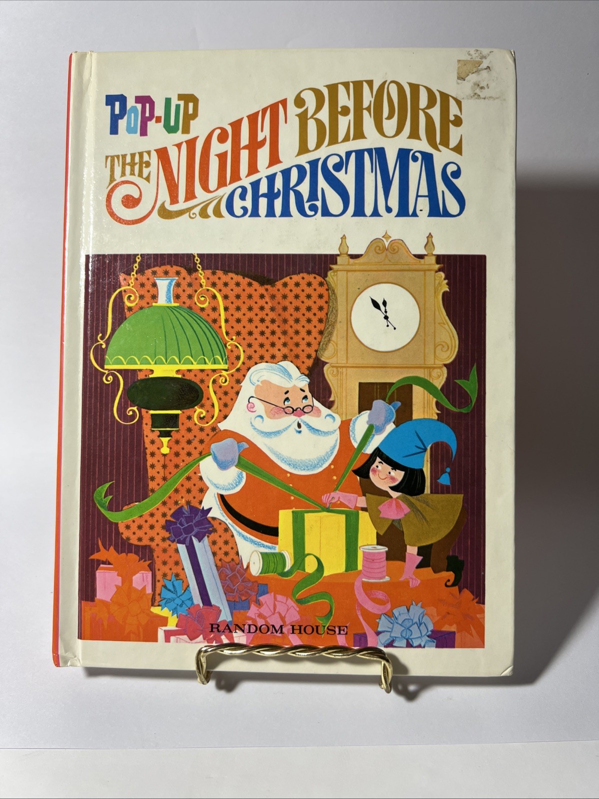 Pop Up The Night Before Christmas By Paul Taylor & Marvin Brehm Some Minor Rips