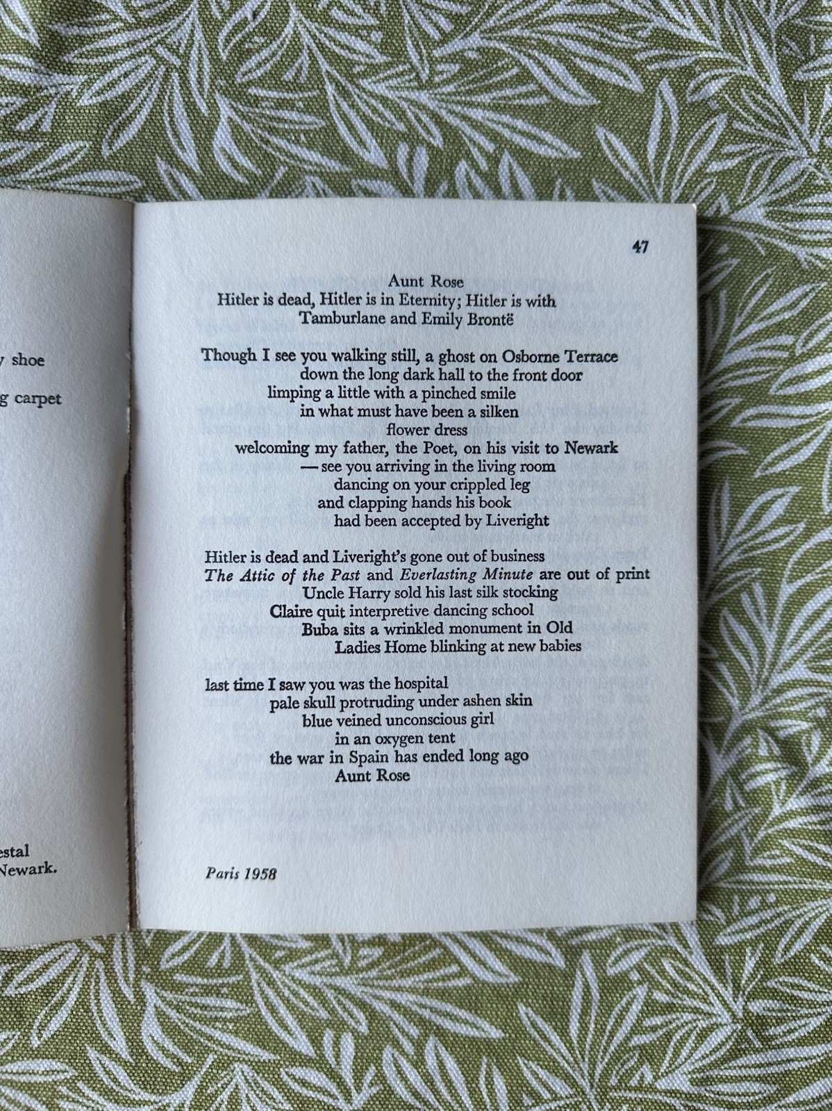 Allen Ginsberg – Kaddish and Other Poems, 1958-1960 – 8th Printing