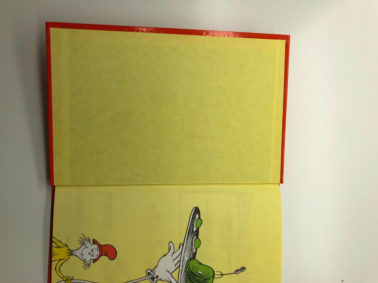 1960 Green Eggs And Ham Dr Seuss Hardcover Book Beginner Grolier Book Club Editi