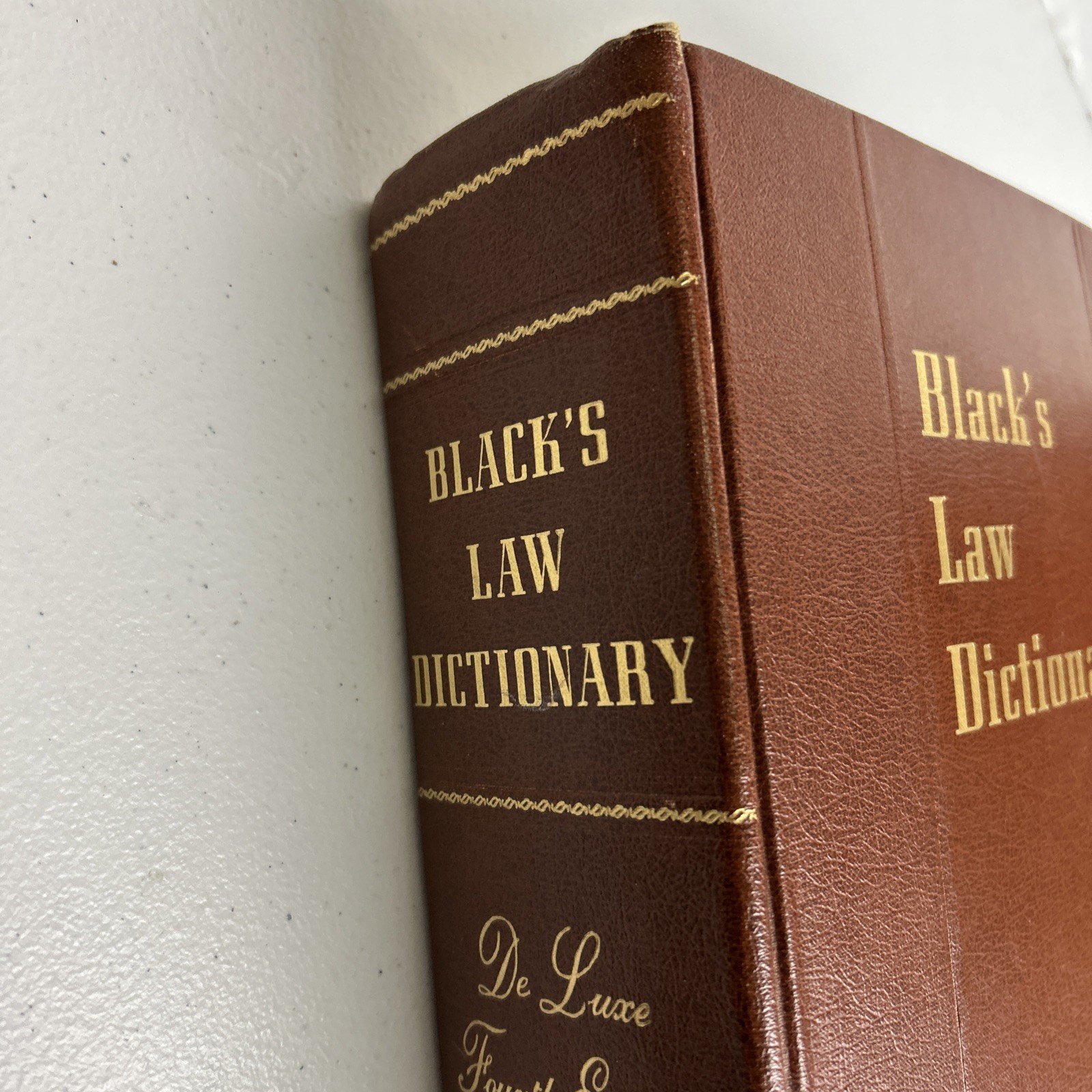 Black’s Law Dictionary De Luxe 4th Edition 1957 Guide Pronunciation Henry Black
