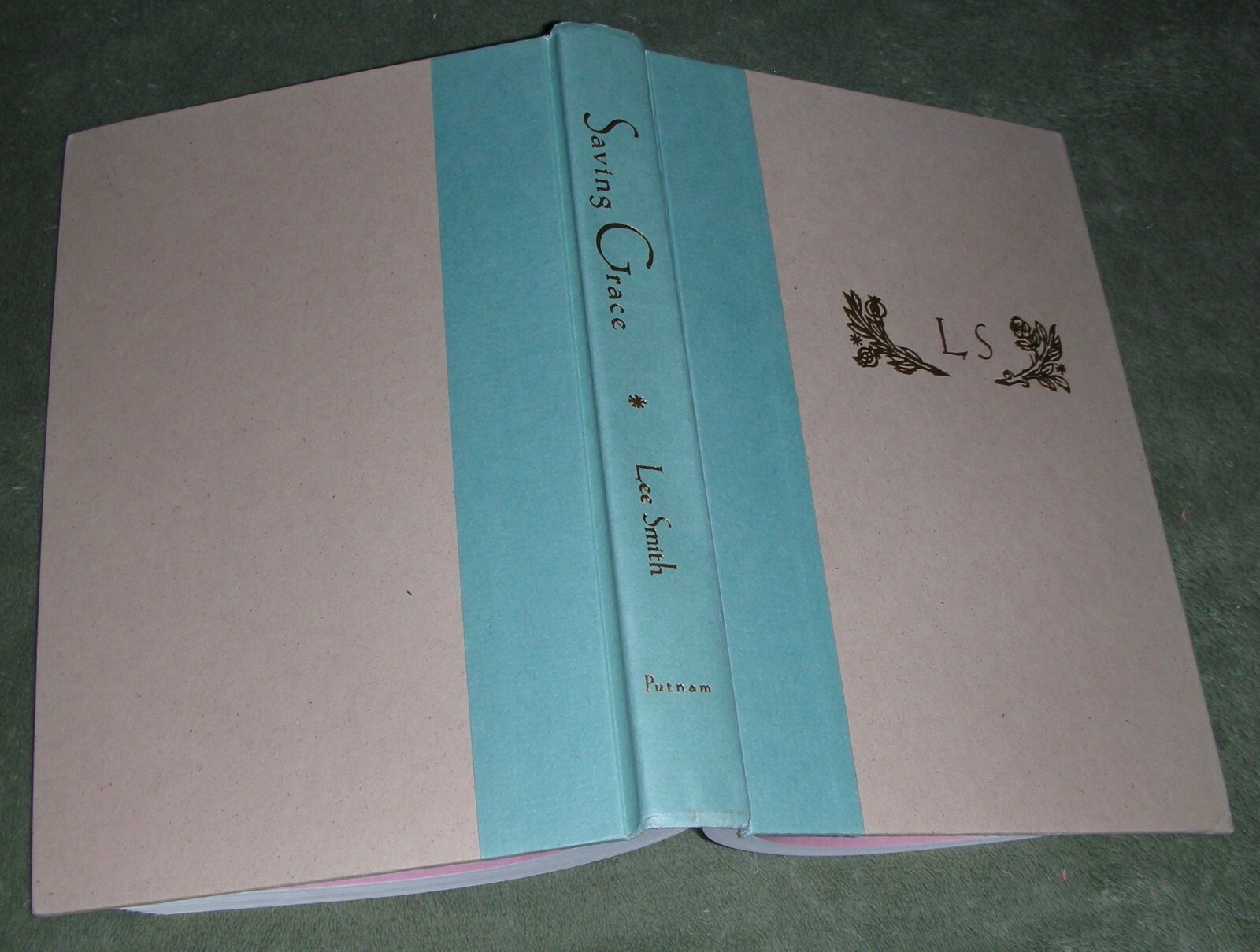 SIGNED ~ SAVING GRACE by Smith, Lee 1995 HC/DJ ~ 1st Edition 1st Print + Cover