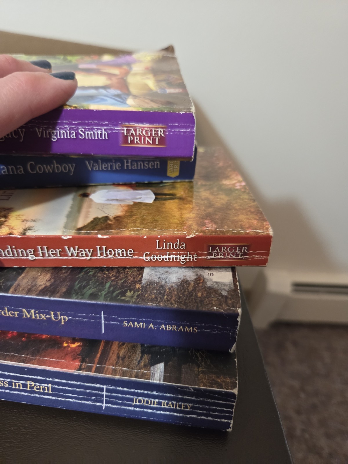 Love Inspired books larger print LOT OF 12 Paperbacks christian romance