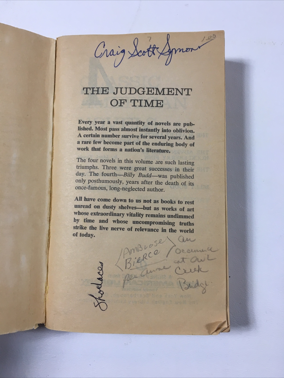 Four Classic American Novels – New American Library (Paperback, 1969)