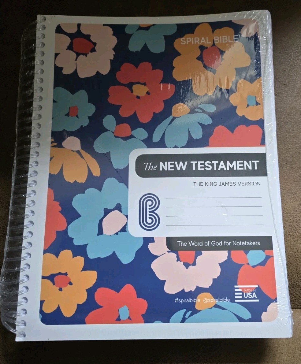 Spiral Bible KJV version- 5 book set w/ tabs- The word of God for notetakers