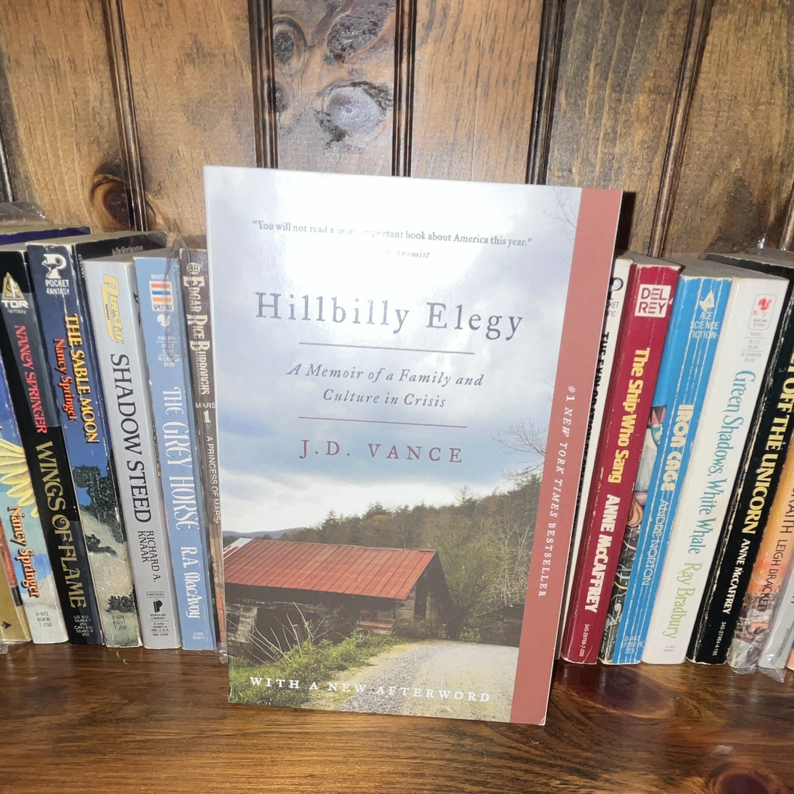 Hillbilly Elegy Paperback Memoir by J. D. Vance Biography Harper