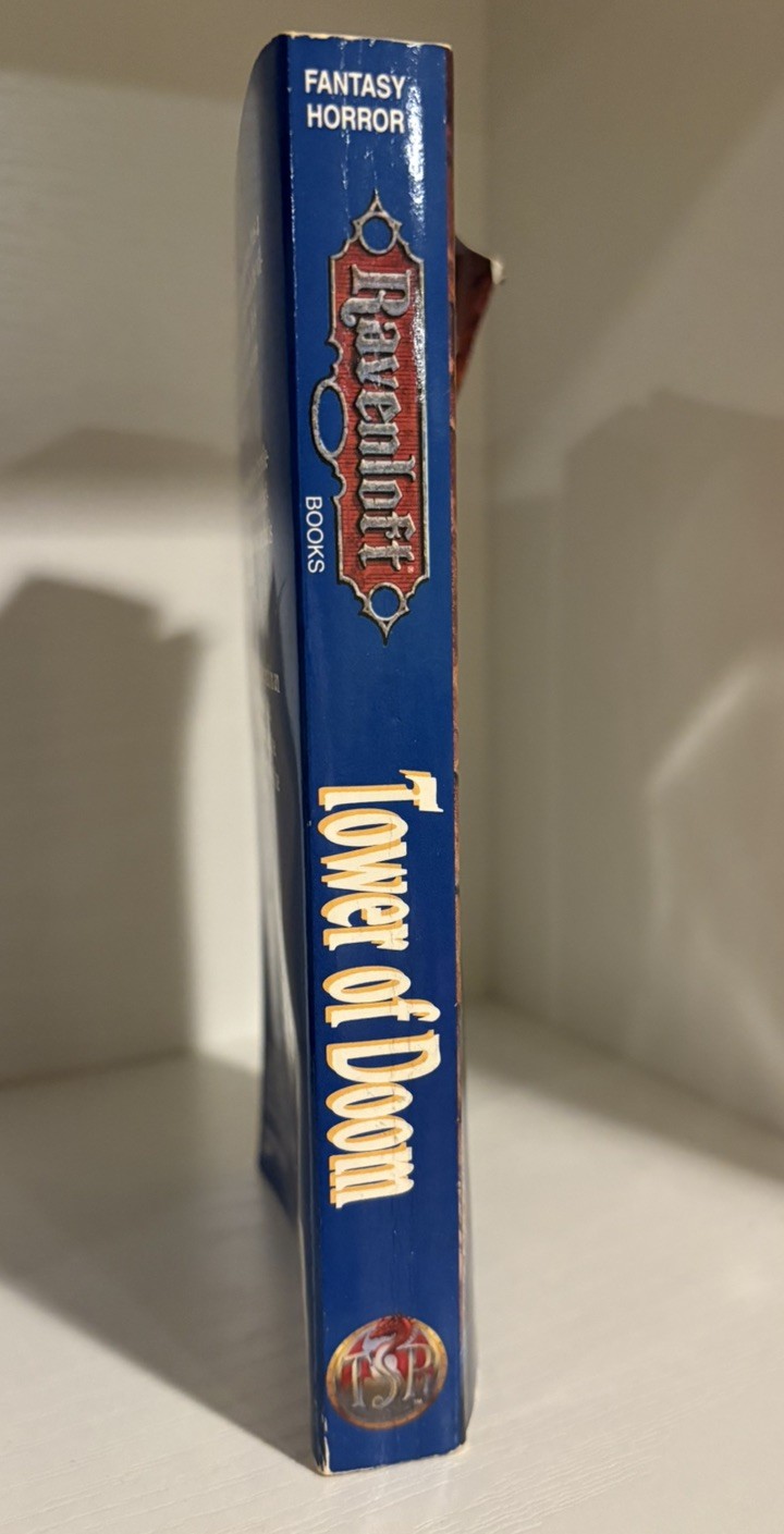 Ravenloft Tower of Doom Mark Anthony 1st Edition & Print 1994 Paperback Book