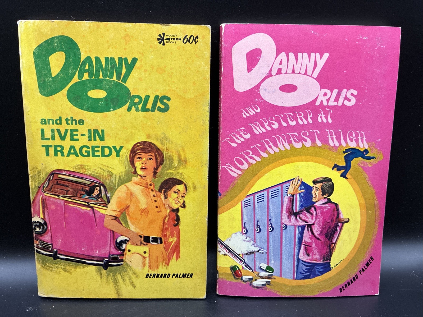 Danny Orlis Books, Lot Of 30! Bernard Palmer 1960’s Moody Press YA, Christian