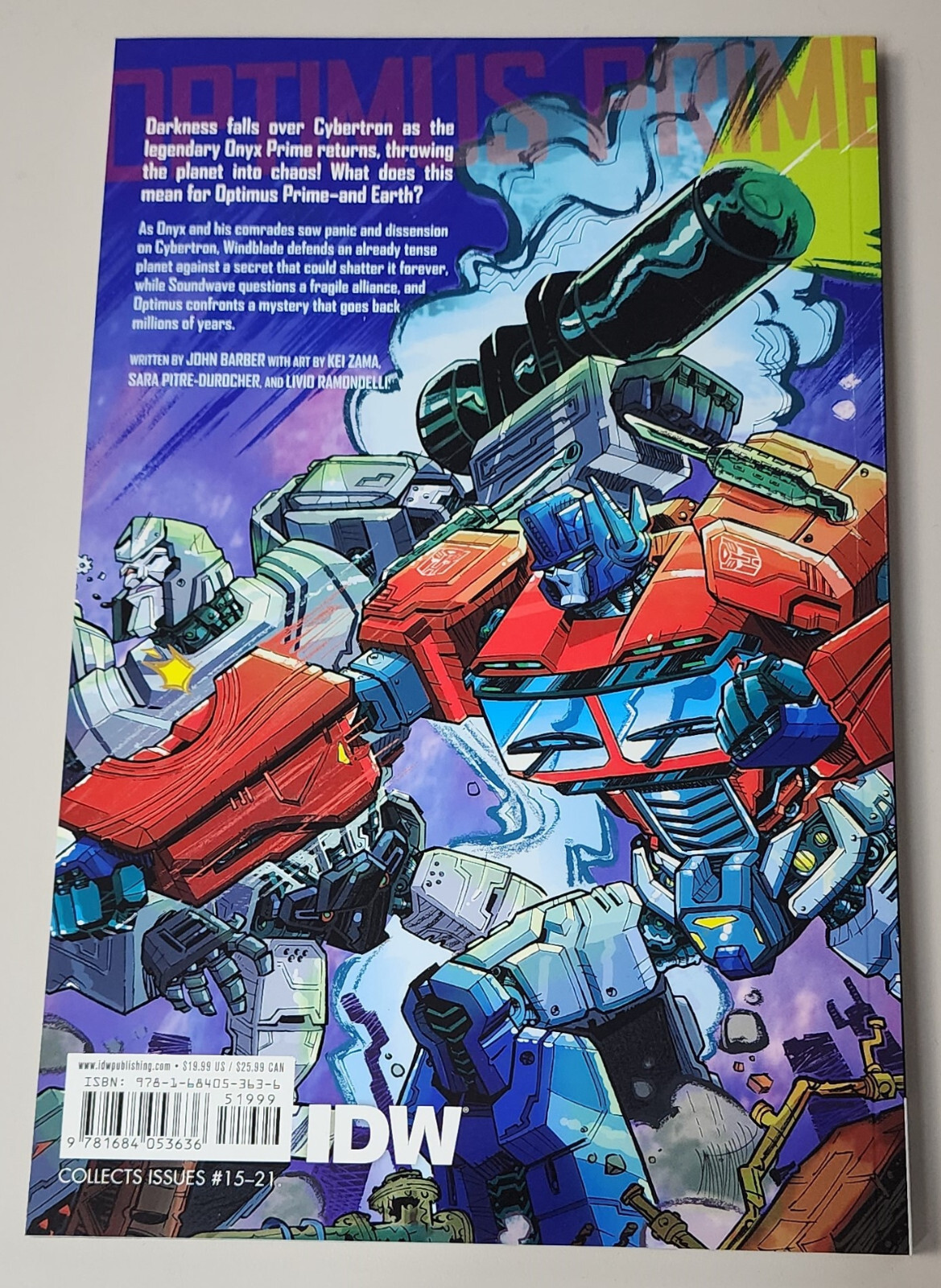 OPTIMUS PRIME VOLUME 4 (IDW 2018 TPB SC TP GN #15-21 ~ Transformers) New