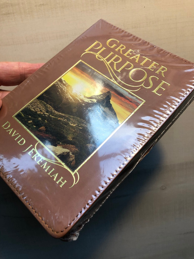 New in Shrinkwrap; “Greater Purpose” Daily Devotional by David Jeremiah