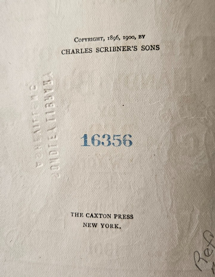 1901 THE OUTDOOR HANDY BOOK Copyright 1896 by DAN C. BEARD