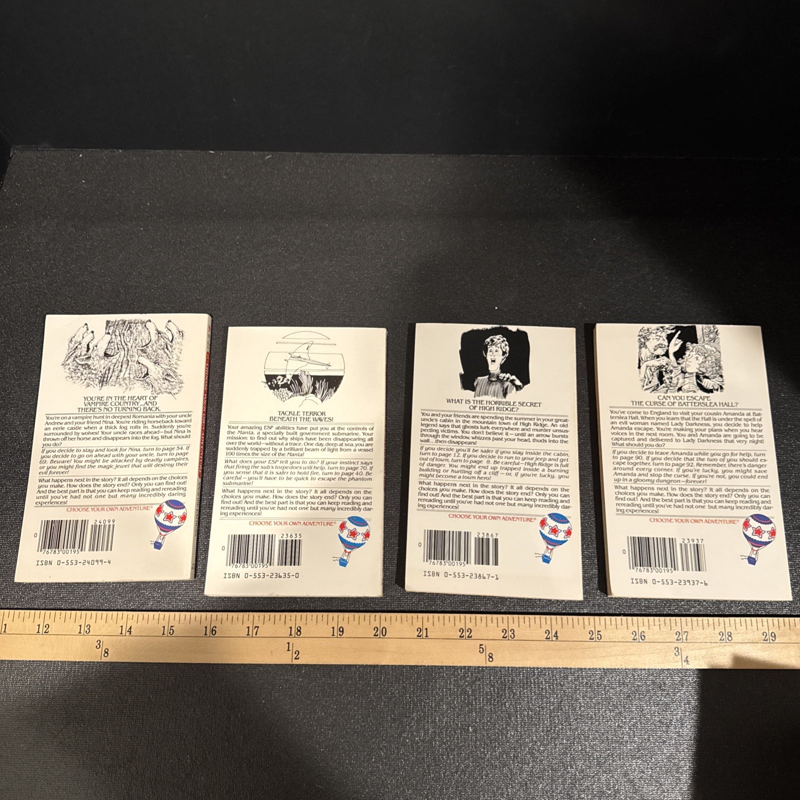 c1980s Choose Your Own Adventure Book Lot Of 20 Batam Book Original Series -CYOA