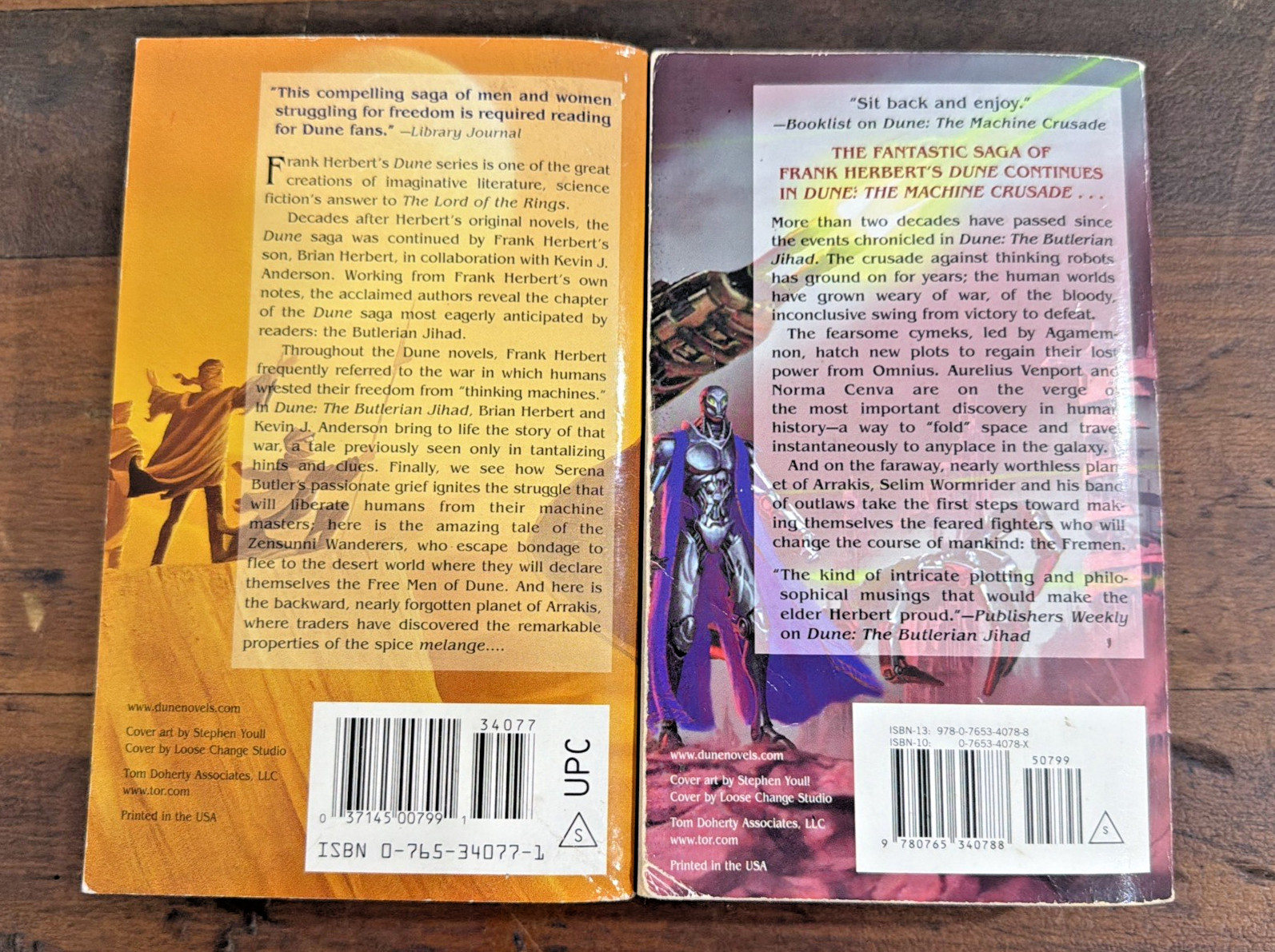 Lot of 6 Complete Frank Herbert Dune Series 1-6 +2 Extras