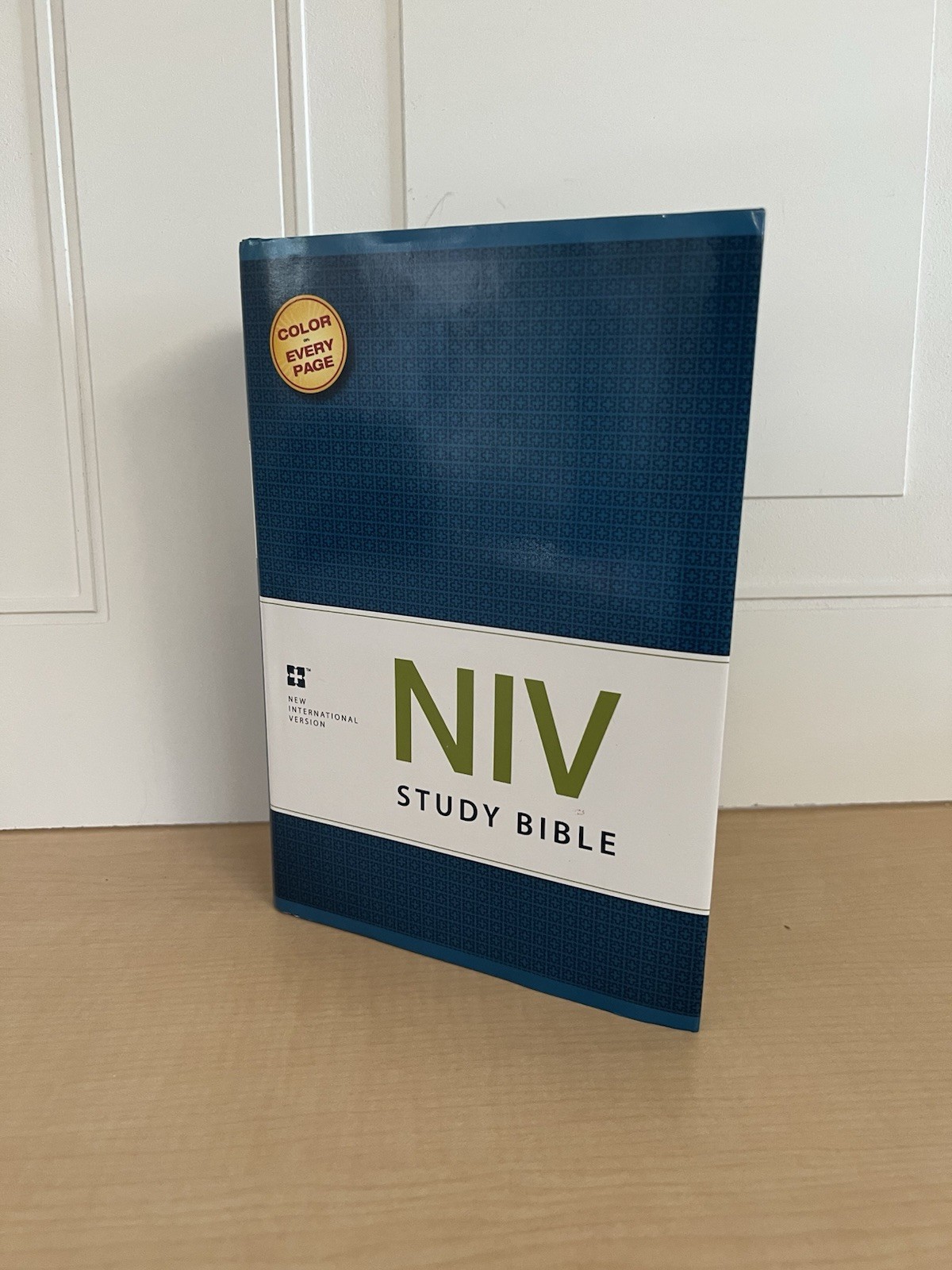 NIV New International Version Study Bible-HB/DJ-9780310438922~EXCELLENT