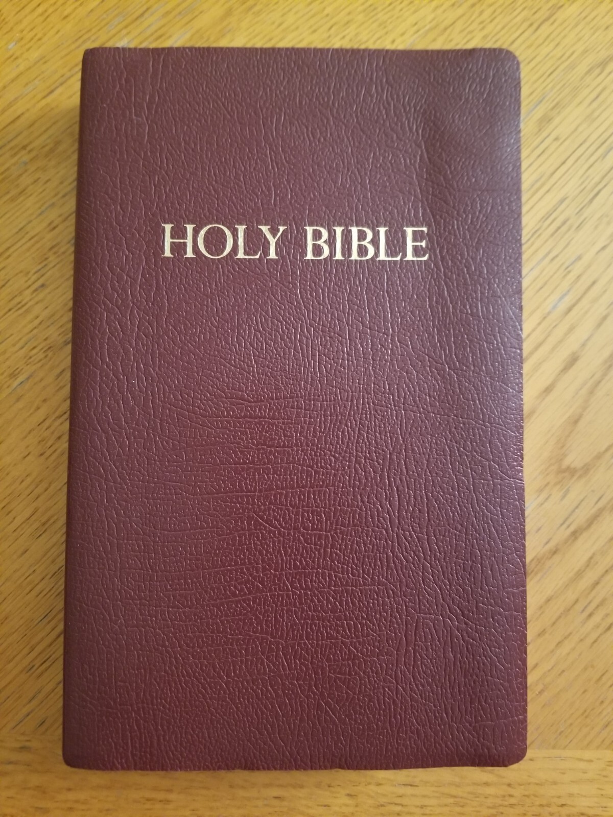Holy Bible King James Version Red Letter