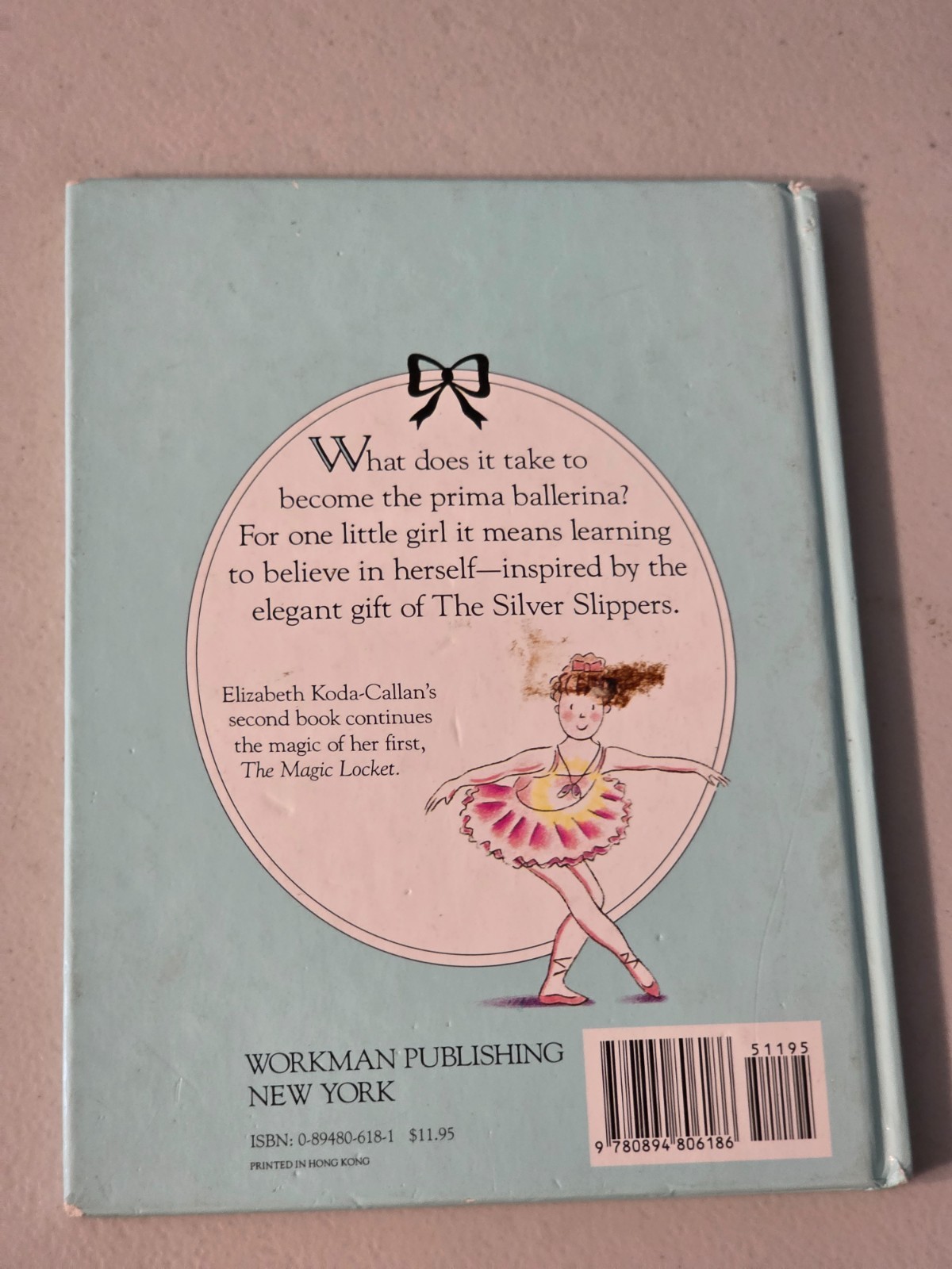 The Silver Slippers Elizabeth Koda-Callan Hardcover Ballet Magic Locket Vintage