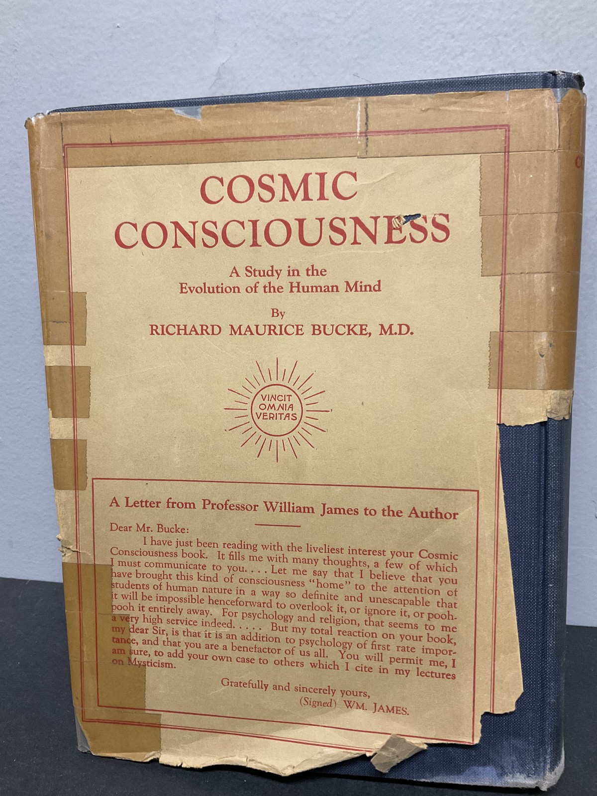 Cosmic Consciousness Richard Maurice Bucke 1926 Fifth Edition Psychology
