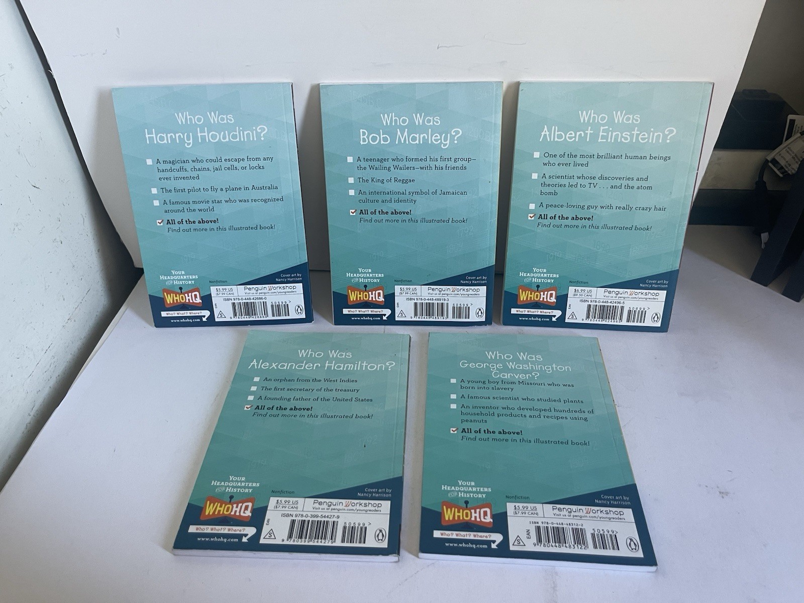 Lot 13 Who Was? Who HQ Series Is What Where Biography History Chapter Books
