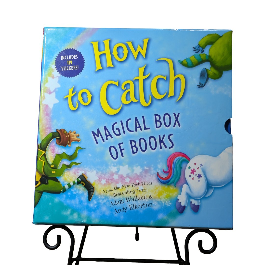 How To Catch-Magical Box Of BooksHarcover 6 Books In Total Stickers NOT Included