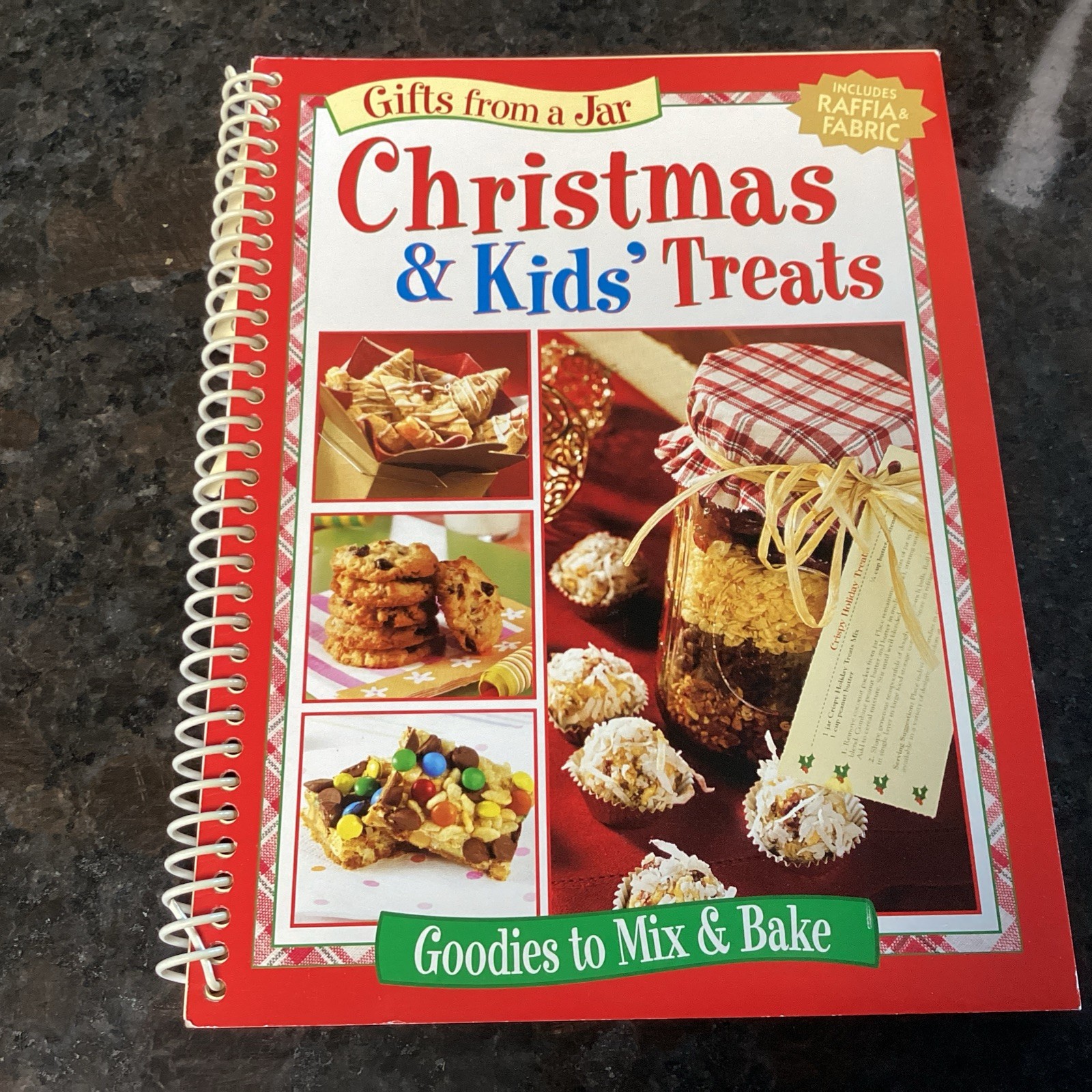 🟢 Gifts From A Jar: Christmas & Kids Treats spiral bound book 2005 gift ideas