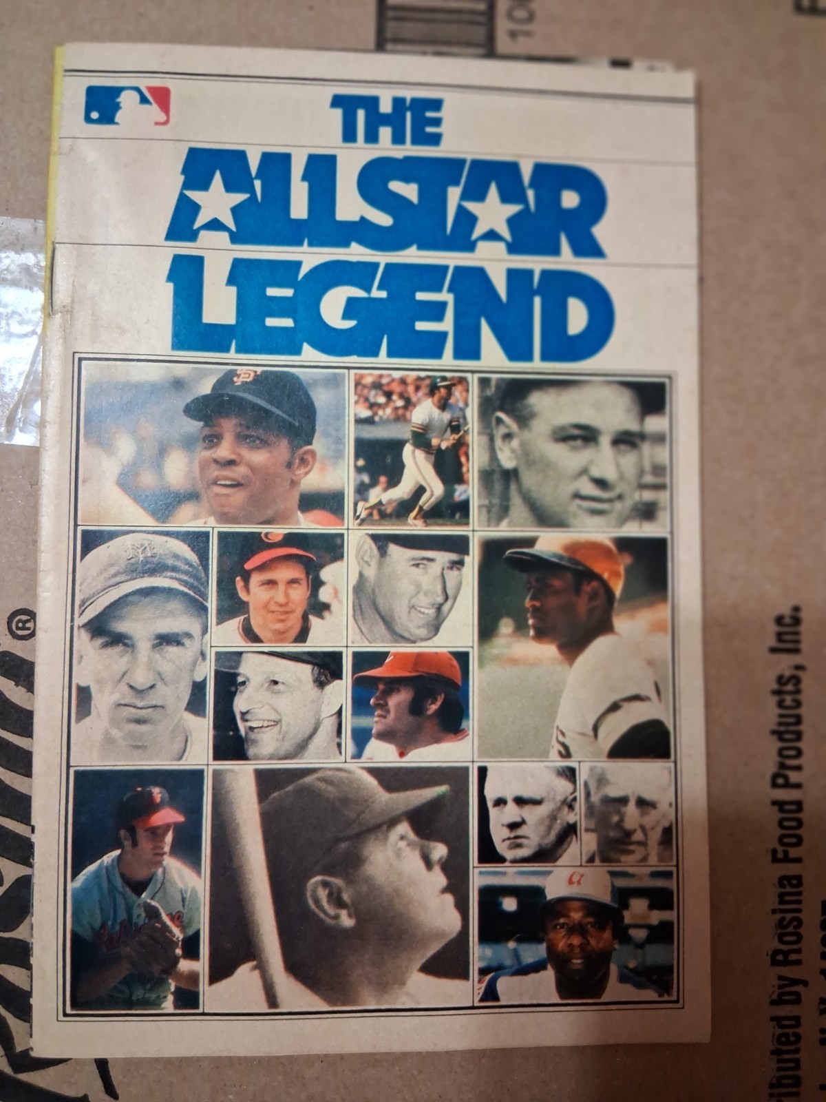 The All-Star Legend – A Tribute to The Men Who Made History .1933-1976.