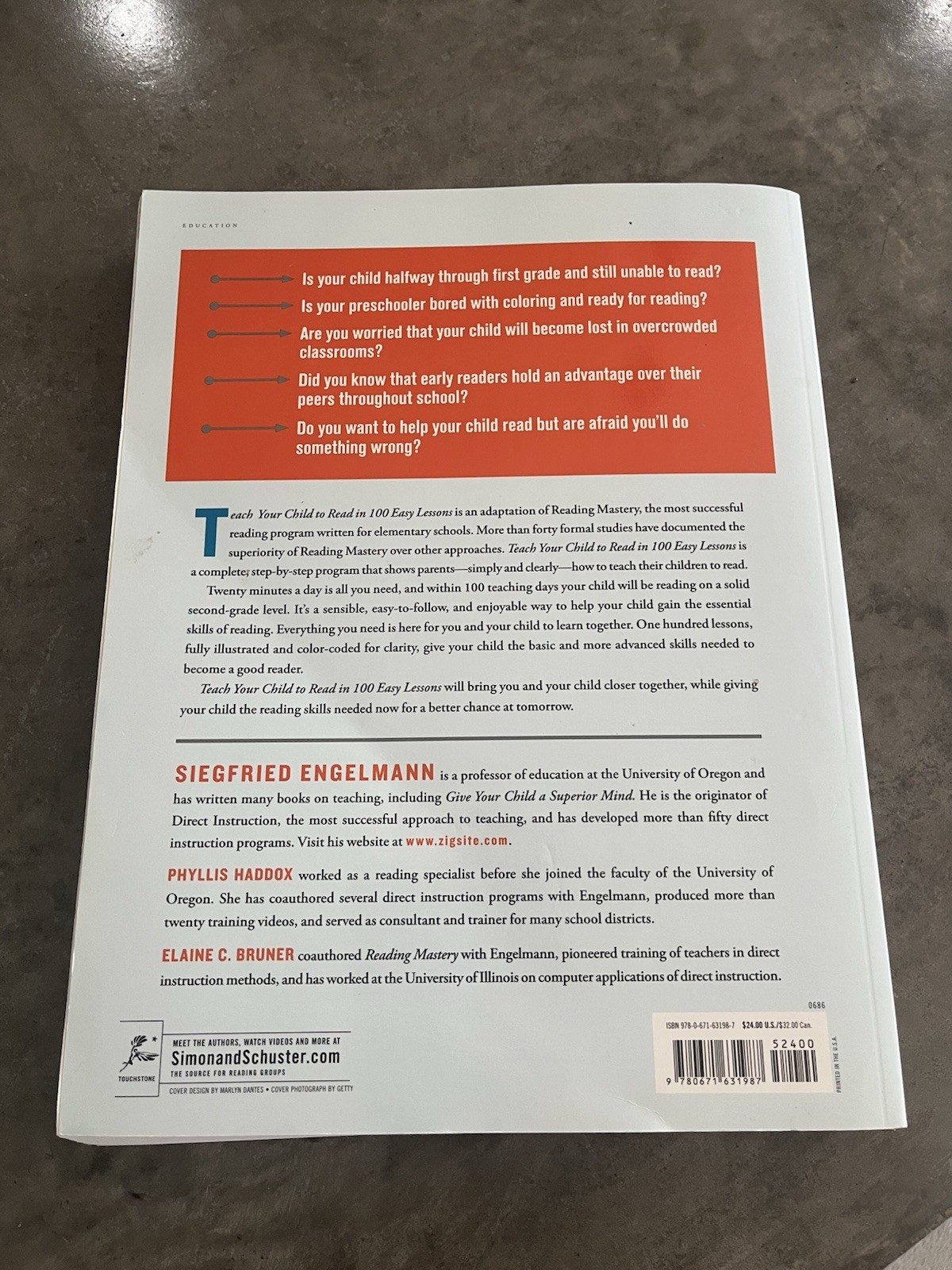 Teach Your Child to Read in 100 Easy Lessons Book