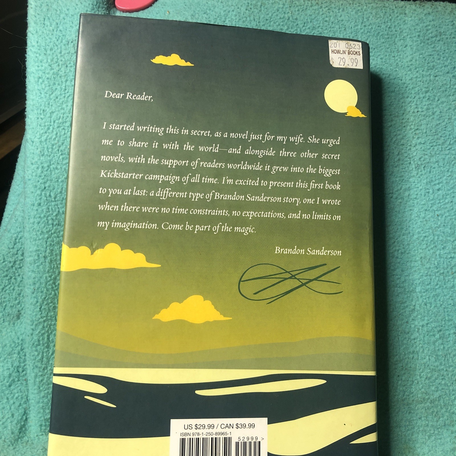 Trees Of The Emerald Sea By Brandon Sanderson Hb  Dc First tor edition 2023