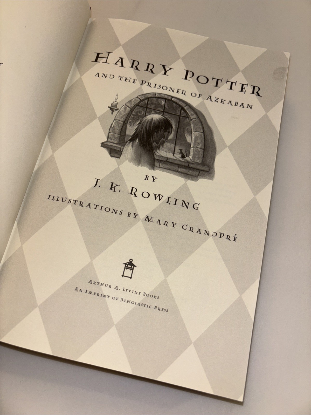 Harry Potter and the Prisoner of Azkaban J.K. Rowling 1st US edition•1999• HC/DJ
