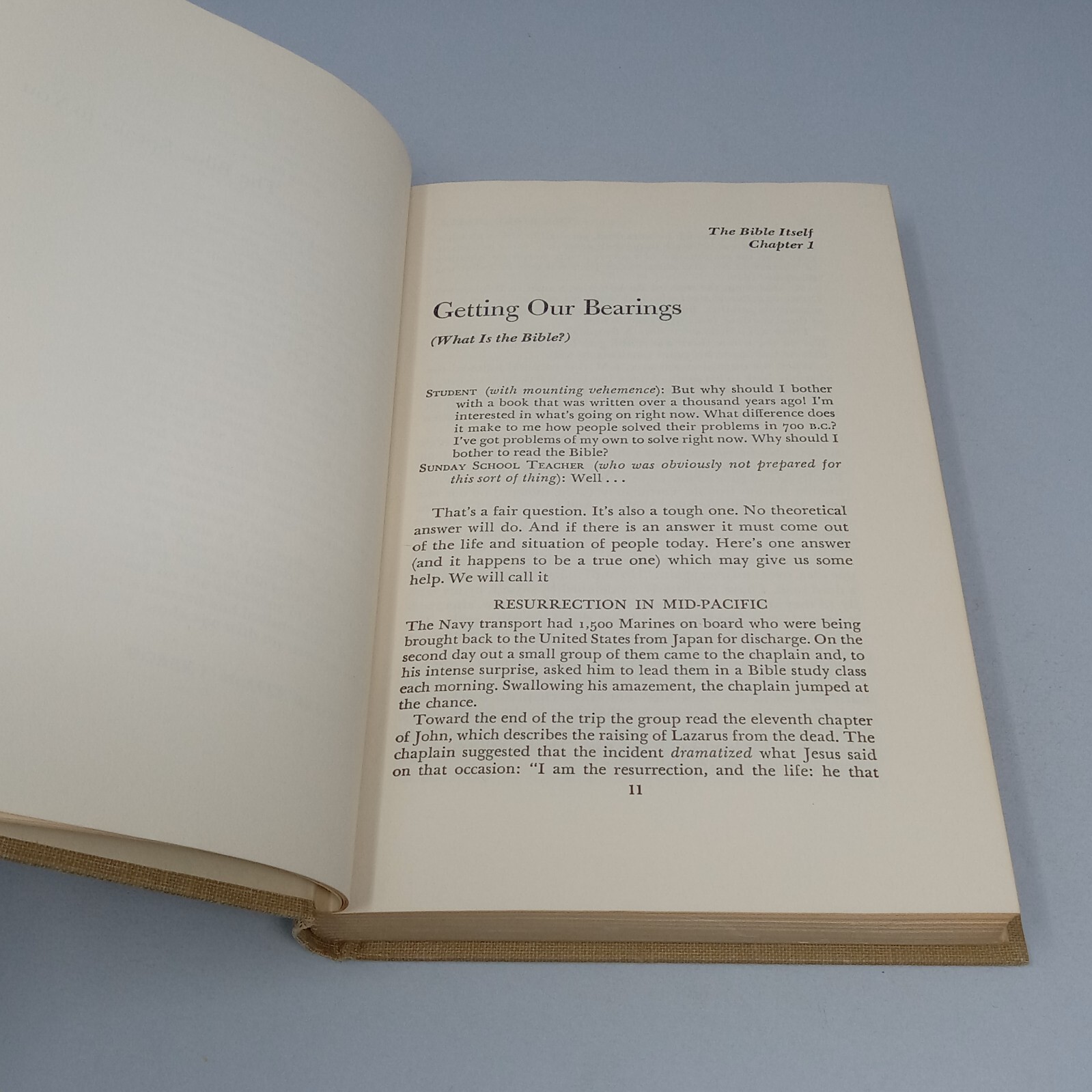 The Bible Speaks to You: 1955 Westminster Press Hardcover by Robert McAfee Brown