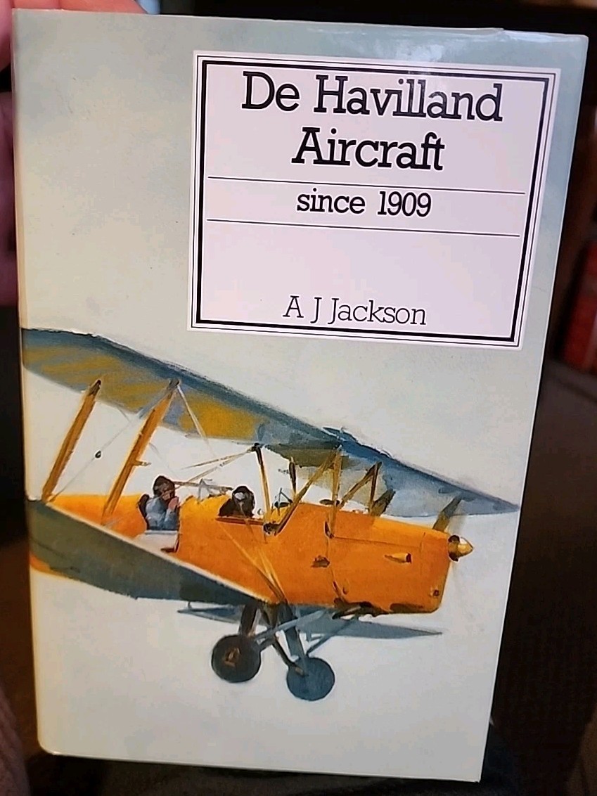 De Havilland Aircraft since 1909 by A. J. Jackson (1987, Hardcover)