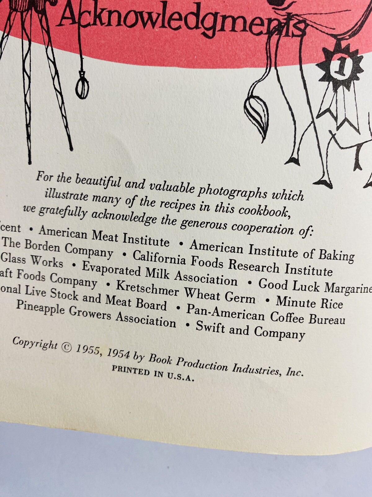 The Ground Meat Cookbook 1955 Culinary Arts Institute 68 Pages