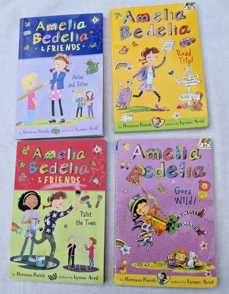 Lot of 7 Amedlia Bedelia + Friends Kids Books By Herman Parish