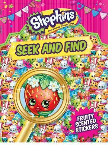 Shopkins Seek and Find – Paperback By little bee books – ACCEPTABLE