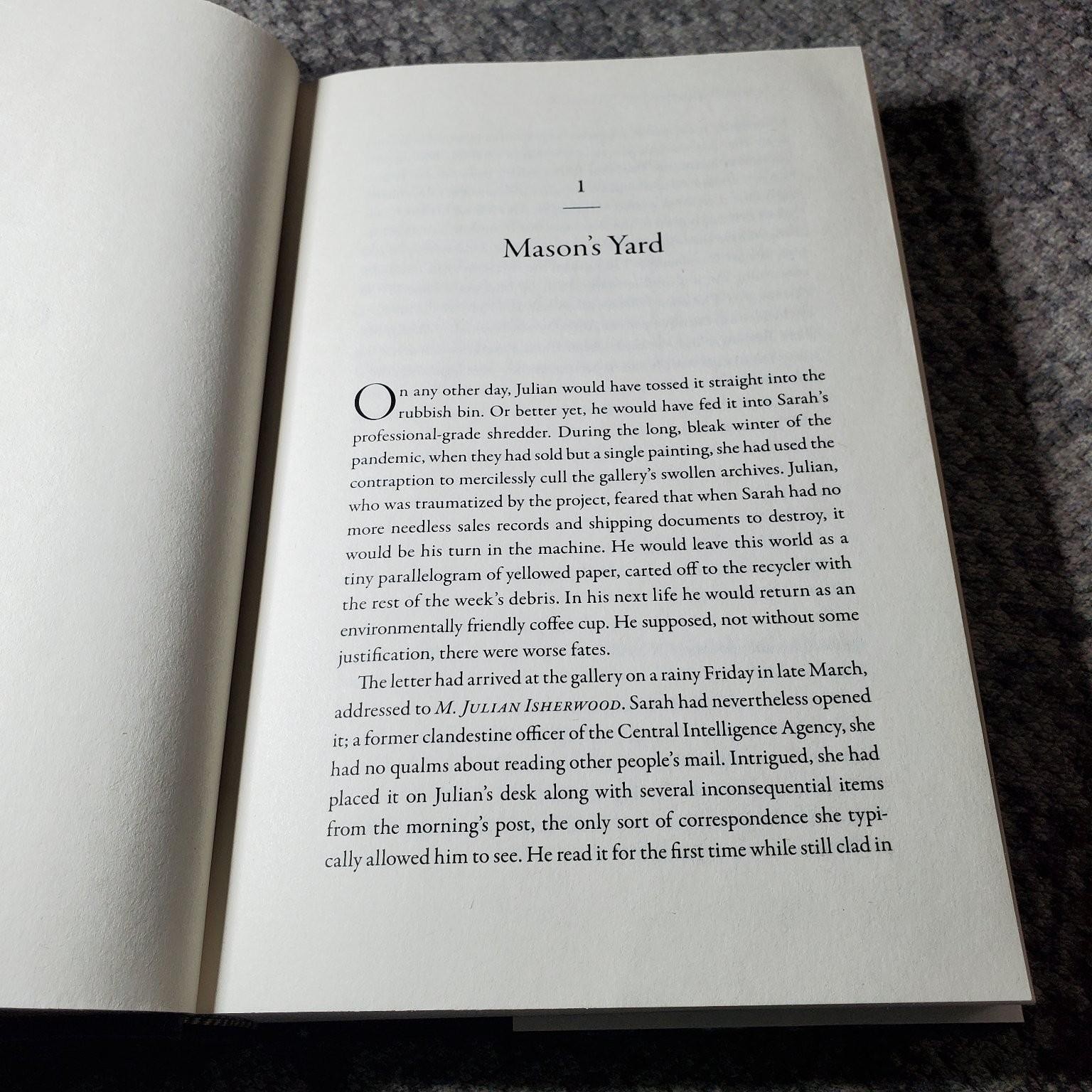 Portrait of an Unknown Woman Daniel Silva 2022 First Edition Thriller Hardcover